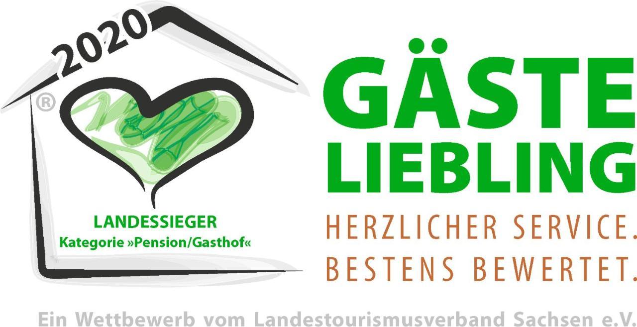 Pension Goldstueck Bad Schandau Buitenkant foto
