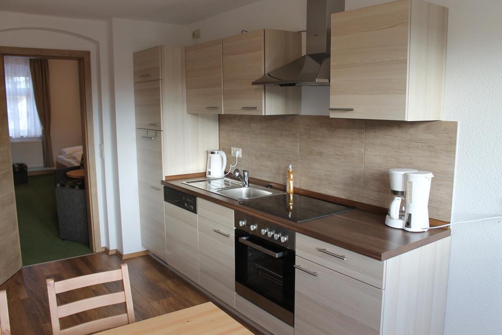Pension Goldstueck Bad Schandau Kamer foto
