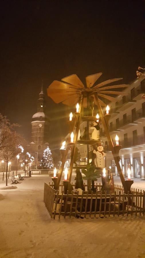 Pension Goldstueck Bad Schandau Buitenkant foto