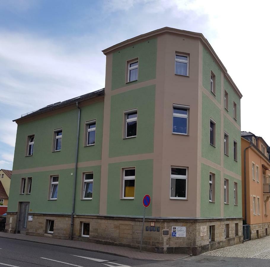 Pension Goldstueck Bad Schandau Buitenkant foto