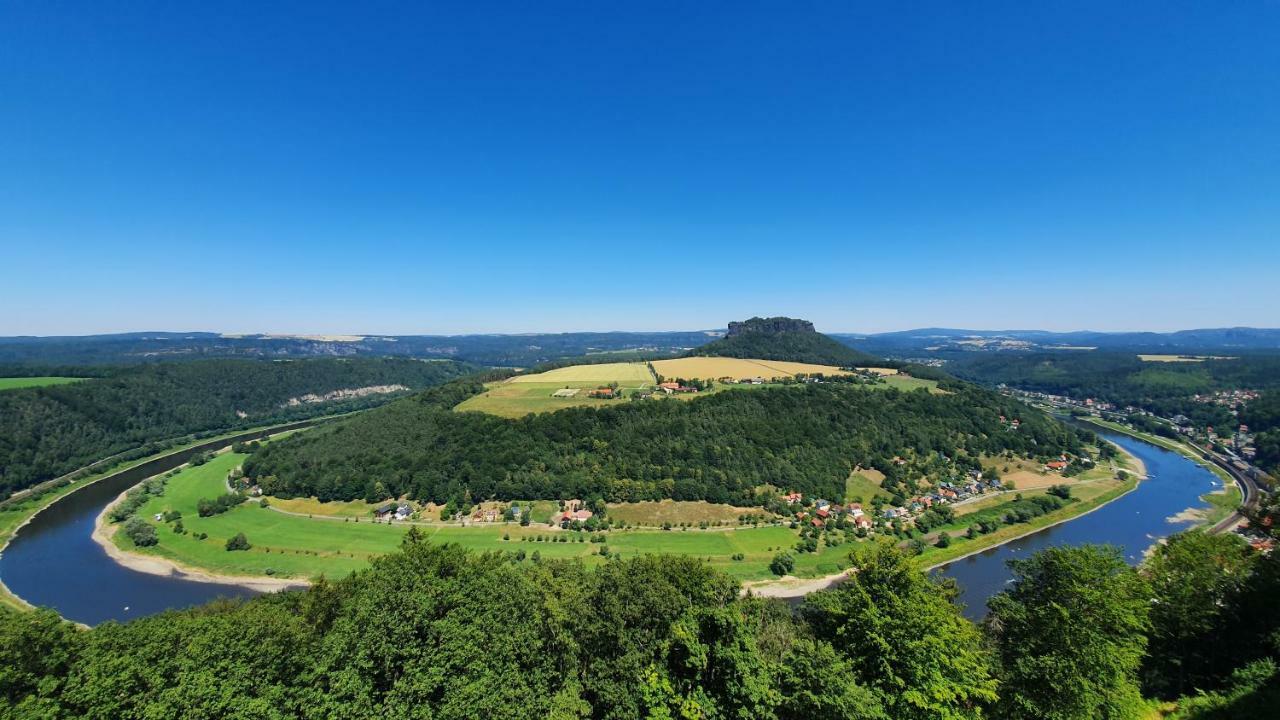 Pension Goldstueck Bad Schandau Buitenkant foto